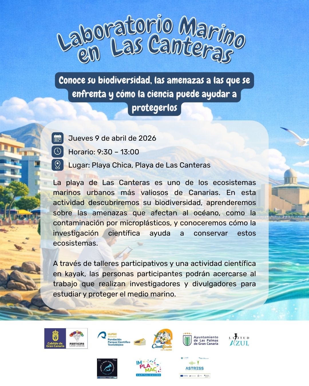 Post Instagram Act. Playa Canteras