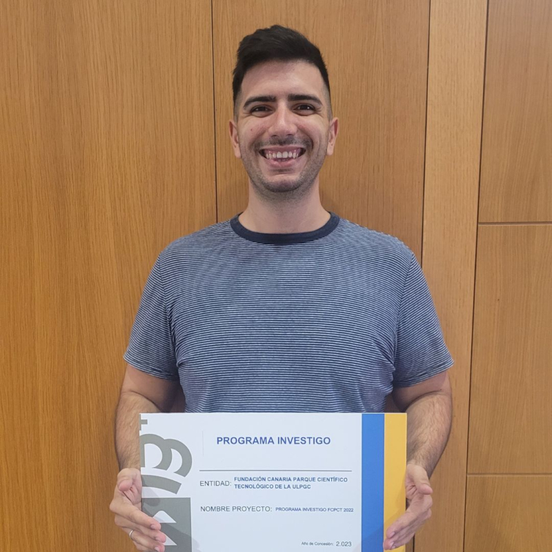 Orlando De Jes&uacute;s Hern&aacute;ndez S&aacute;nchez, gracias al programa INVESTIGO 2022, contribuyente en proyecto MICROGRID-BLUE