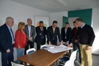 Visita del rector de la ULPGC al Parque Cient&iacute;fico Tecnol&oacute;gico de G&aacute;ldar