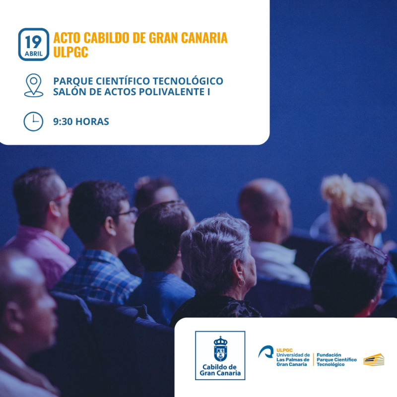 ACTO CABILDO GRAN CANARIA: Agradecimiento por el impulso a la innovaci&oacute;n