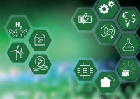 Iconos de energ&iacute;as renovables