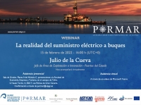Webinar PORMAR: "La realidad del suministro eléctrico a buques&rdquo;