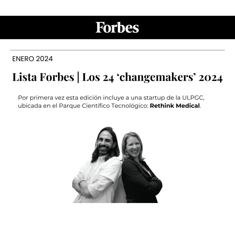 Rethink Medical entre los 24 'changemakers' de Forbes