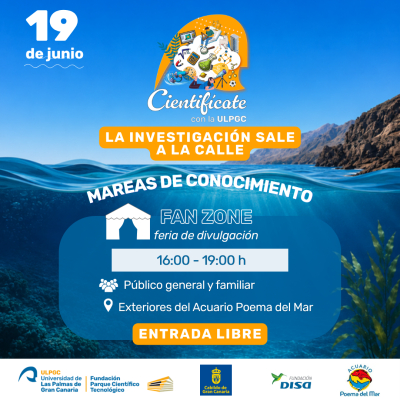 Talleres y actividades de la Fan Zone de &laquo;Mareas de Conocimiento&raquo;