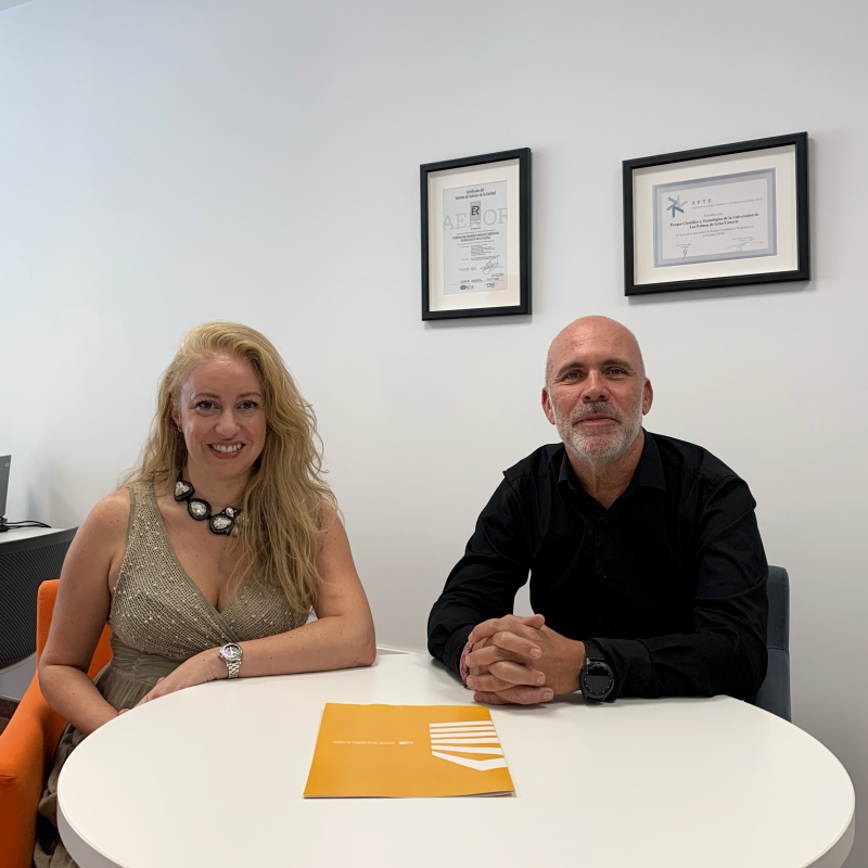 Pepa Padr&oacute;n Le&oacute;n y Antonio Marcelino Santana FPCT Gerencia