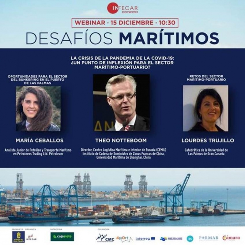 Webinar Desaf&iacute;os Mar&iacute;timos