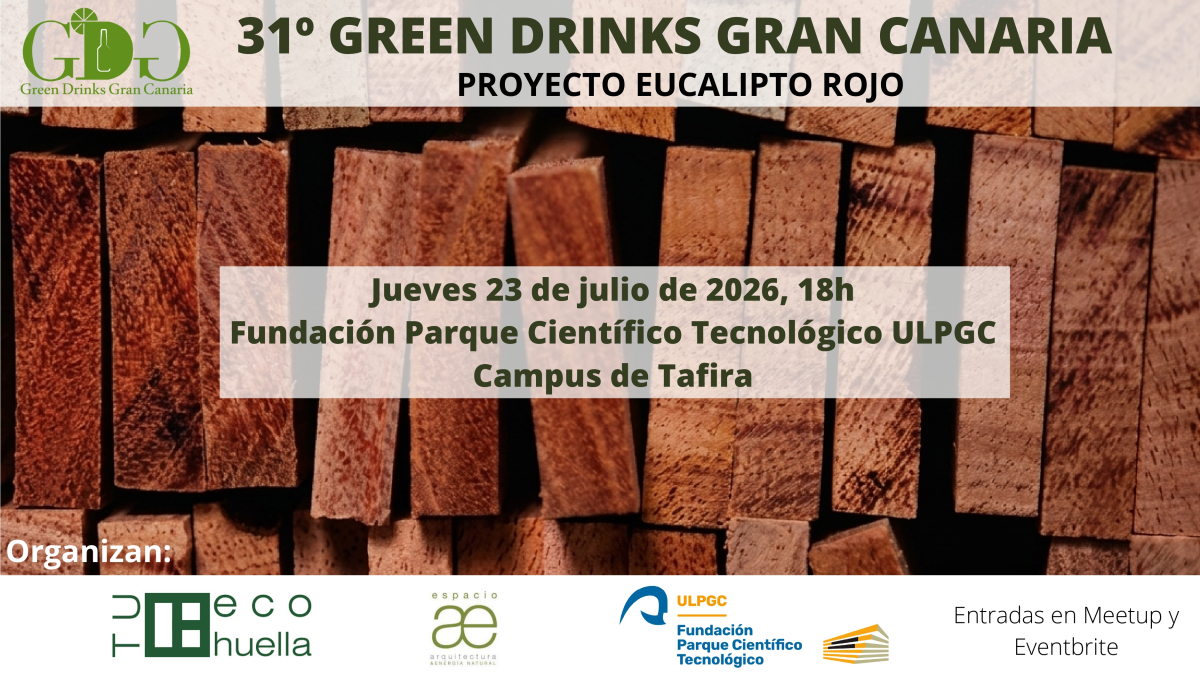 El  Proyecto Eucalipto Rojo protagoniza el primer Green Drinks Gran Canaria de 2026
