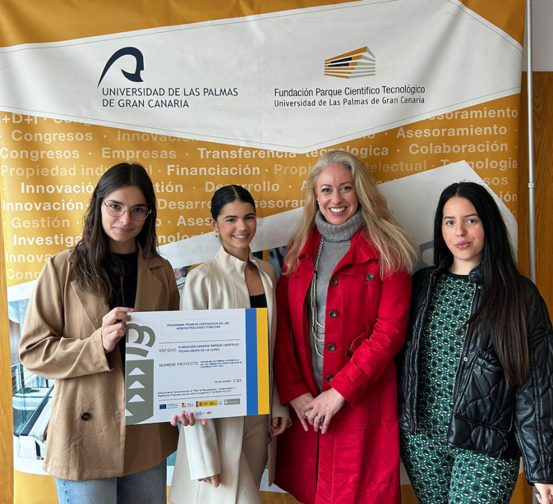 La segunda promoci&oacute;n del Programa Primera Experiencia Profesional en las AAPP de Canarias completa sus pr&aacute;cticas en la FCPCT ULPGC