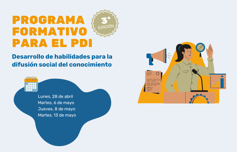 Llega la 3º edición del exitoso curso práctico para desarrollar tus habilidades de divulgación